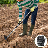 Maxbell Weed Puller Tool with Long Handle Weeding Pull for Landscaping Digging Patio 4 Section