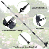 Maxbell Weed Puller Tool with Long Handle Weeding Pull for Landscaping Digging Patio 5 Section