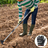 Maxbell Weed Puller Tool with Long Handle Weeding Pull for Landscaping Digging Patio 5 Section