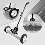 Maxbell Magnetic Pick up Sweeper Workshop Collector Adjustable Handle Magnetic Broom