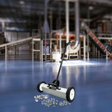 Maxbell Magnetic Pick up Sweeper Workshop Collector Adjustable Handle Magnetic Broom