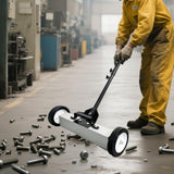 Maxbell Magnetic Pick up Sweeper Workshop Collector Adjustable Handle Magnetic Broom