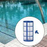 Maxbell Copper Anode Basket Screen Lightweight Compact Replace for   Pool Blue