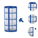 Maxbell Copper Anode Basket Screen Lightweight Compact Replace for   Pool Blue