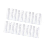 Maxbell 20x Mushroom Grow Bags Planting Tent Clear Breathable Mushroom Substrate Bag 20x12x50cm 0.06mm