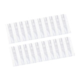 Maxbell 20x Mushroom Grow Bags Planting Tent Clear Breathable Mushroom Substrate Bag 20x12x50cm 0.08mm