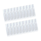 Maxbell 20x Mushroom Grow Bags Planting Tent Clear Breathable Mushroom Substrate Bag 13x12x50cm 0.08mm