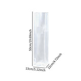 Maxbell 20x Mushroom Grow Bags Planting Tent Clear Breathable Mushroom Substrate Bag 13x12x50cm 0.08mm