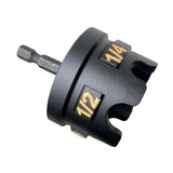 Maxbell Nut Zipper Drill Attachment Hex Shank Nut Driver for Professional Contractor