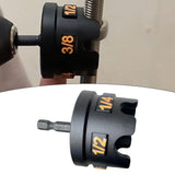 Maxbell Nut Zipper Drill Attachment Hex Shank Nut Driver for Professional Contractor
