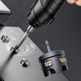 Maxbell Nut Zipper Drill Attachment Hex Shank Nut Driver for Professional Contractor