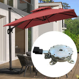 Maxbell Umbrella Rotation Swivel Base 360° Rotating Part for Barbecue Balcony Picnic