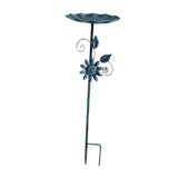 Maxbell Bird Bath for Outside Iron Decorative Birdbath Bowl for Porch Deck Courtyard Style A