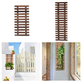 Maxbell Wall Planter Wall Decoration Wooden Hanging Planter for Garden Patio Balcony Length 60cm