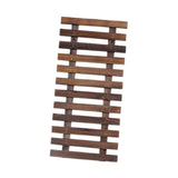 Maxbell Wall Planter Wall Decoration Wooden Hanging Planter for Garden Patio Balcony Length 60cm