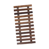 Maxbell Wall Planter Wall Decoration Wooden Hanging Planter for Garden Patio Balcony Length 60cm