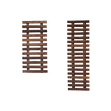 Maxbell Wall Planter Wall Decoration Wooden Hanging Planter for Garden Patio Balcony Length 60cm