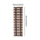 Maxbell Wall Planter Wall Decoration Wooden Hanging Planter for Garden Patio Balcony Length  90cm