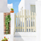 Maxbell Wall Planter Wall Decoration Wooden Hanging Planter for Garden Patio Balcony Length  90cm