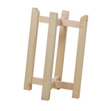 Maxbell Plant Shelf Wood Portable Planter Rack for Potted Plants Living Room Balcony Beige Double Layer