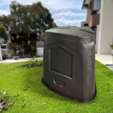 Maxbell Large Compost Bin 450L Portable Fermentation Tank for Yard Household Balcony