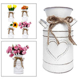 Maxbell Milk Jug Planter Rustic Garden Plant Pot for Wedding Home Office Living Room A