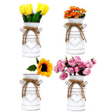 Maxbell Milk Jug Planter Rustic Garden Plant Pot for Wedding Home Office Living Room A