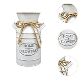 Maxbell Milk Jug Planter Rustic Garden Plant Pot for Wedding Home Office Living Room B