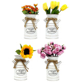Maxbell Milk Jug Planter Rustic Garden Plant Pot for Wedding Home Office Living Room B
