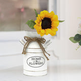 Maxbell Milk Jug Planter Rustic Garden Plant Pot for Wedding Home Office Living Room B