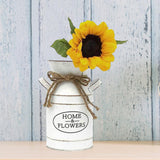 Maxbell Milk Jug Planter Rustic Garden Plant Pot for Wedding Home Office Living Room B