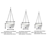 Maxbell Hanging Planter Decoration for Outdoor Indoor Plants for Window Porch Garden L