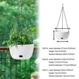 Maxbell Hanging Planter Decoration for Outdoor Indoor Plants for Window Porch Garden L