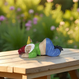 Maxbell Solar Garden Gnome Home Decoration Gnome Figurine for Pathway Porch Backyard