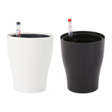 Maxbell Self Watering Planter Sturdy Planting Pot Flower Pot for House Plant Flowers White