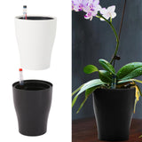 Maxbell Self Watering Planter Sturdy Planting Pot Flower Pot for House Plant Flowers White