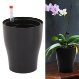 Maxbell Self Watering Planter Sturdy Planting Pot Flower Pot for House Plant Flowers Black