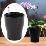 Maxbell Self Watering Planter Sturdy Planting Pot Flower Pot for House Plant Flowers Black