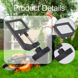 Maxbell Blade Lock Repalacement Outdoor Easy to Install Supplies Clamp to Mower Deck