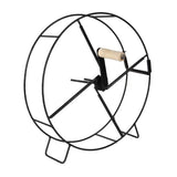 Maxbell Garden Hose Reel Cart Iron Pressure Washer Hose Reel for Wall Floor Cleaning Standing Leg Type