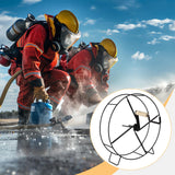 Maxbell Garden Hose Reel Cart Iron Pressure Washer Hose Reel for Wall Floor Cleaning Standing Leg Type