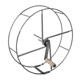 Maxbell Garden Hose Reel Cart Iron Pressure Washer Hose Reel for Wall Floor Cleaning Handle Type