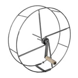 Maxbell Garden Hose Reel Cart Iron Pressure Washer Hose Reel for Wall Floor Cleaning Handle Type