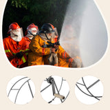 Maxbell Garden Hose Reel Cart Iron Pressure Washer Hose Reel for Wall Floor Cleaning Handle Type