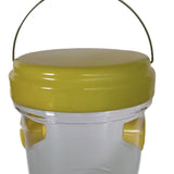 Maxbell 4 Pieces Wasp Traps Outdoor Hanging for Flies Outside Farm Bee Traps Catcher Yellow
