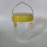 Maxbell 4 Pieces Wasp Traps Outdoor Hanging for Flies Outside Farm Bee Traps Catcher Yellow