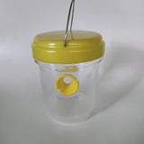 Maxbell 4 Pieces Wasp Traps Outdoor Hanging for Flies Outside Farm Bee Traps Catcher Yellow