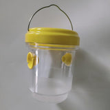 Maxbell 4 Pieces Wasp Traps Outdoor Hanging for Flies Outside Farm Bee Traps Catcher Yellow