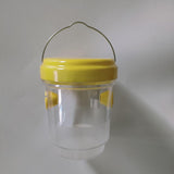 Maxbell 4 Pieces Wasp Traps Outdoor Hanging for Flies Outside Farm Bee Traps Catcher Yellow