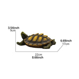 Maxbell Turtle Statue Outdoor Yard Decor Tortoise Ornament for Water Pond Yard Decor